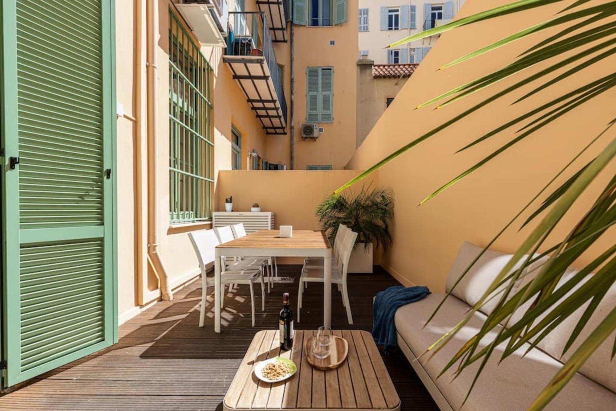 Gubernatis - Beautiful Duplex With Terrace Apartment Nice Bagian luar foto